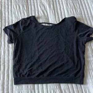 Open back Work Out top